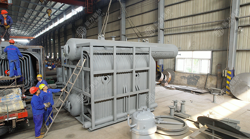 國際市場(chǎng)拓展再下一城！新力鍋爐6噸SZL燃木片蒸汽鍋爐發(fā)往巴基斯坦