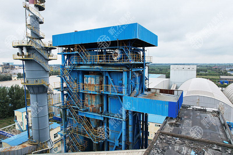 河南新型建材工廠實(shí)拍 | 75噸循環(huán)流化床鍋爐可靠之選